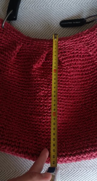 Bolso rafia Adolfo Domínguez