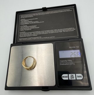 Anillo Oro 18k 2.68 gr