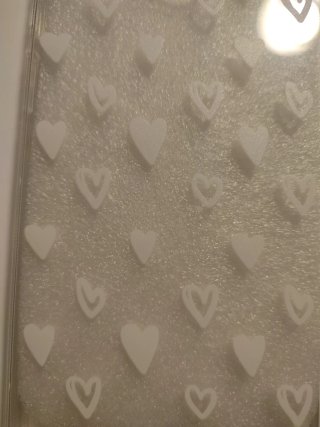 Funda transparente con corazones  Xiaomi Redmi 12