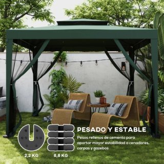 4 Pesi di Base per Tende e Gazebo