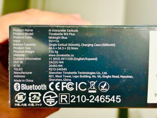 Auriculares traducción Timekettle W4 Plus