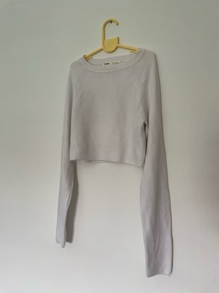 Jersey Pull&Bear Blanco Talla S