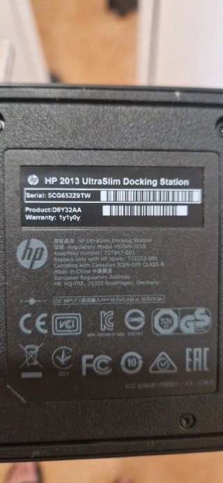 Docking Station HP UltraSlim D9Y32AA