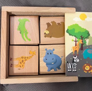 Juego de memoria madera Playtive Junior