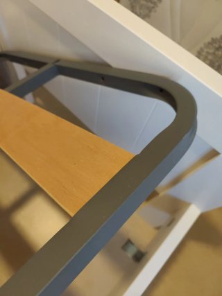 Somier Cama 90cm Metal y Madera