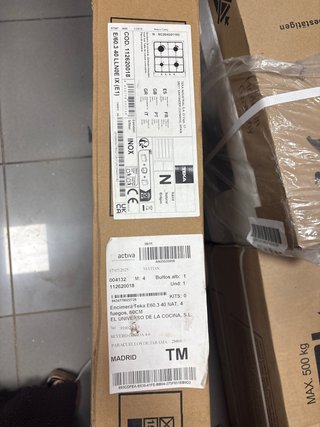 Encimera Teka E60.3 40 NAT Gas Natural