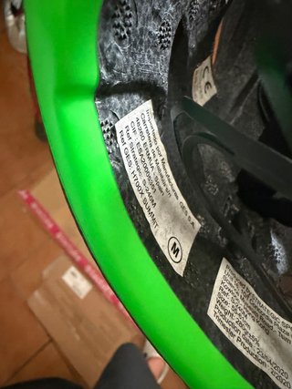 Casco de Bicicleta Negro y Verde