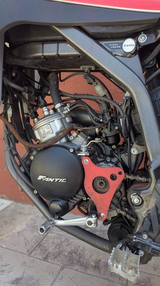 Fantic 49cc Supermoto Roja y Blanca