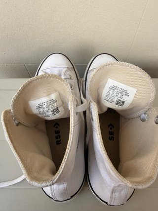 Converse Chuck Taylor Plataforma Blancas