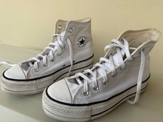 Converse Chuck Taylor Plataforma Blancas