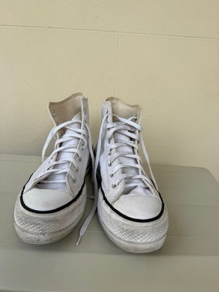 Converse Chuck Taylor Plataforma Blancas