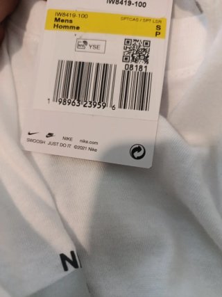 Camiseta Nike Blanca Athletic Dept.
