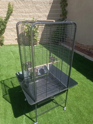Jaula grande para loro