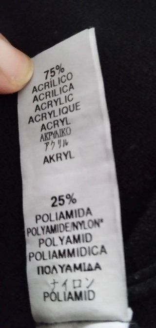 Jersey Zara Negro Talla L