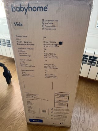 Silla de paseo Babyhome Vida