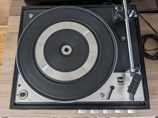 DUAL 1224 + DUAL 1220 Tocadiscos Vintage con Idler