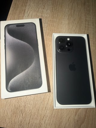 iPhone 15 Pro Max 256GB Titanio Nero Grigio
