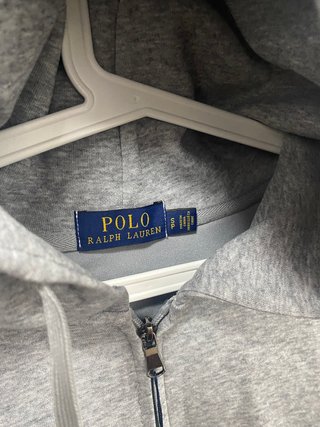 Sudadera Polo Ralph Lauren Gris cn Capucha talla S
