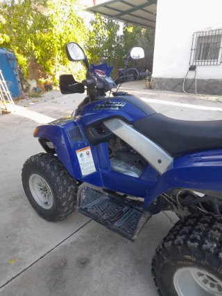 Quad 250cc matriculado, tiempo parado