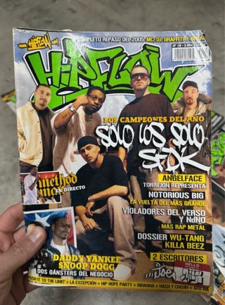 Colección revistas HipFlow Rap hip hop nation
