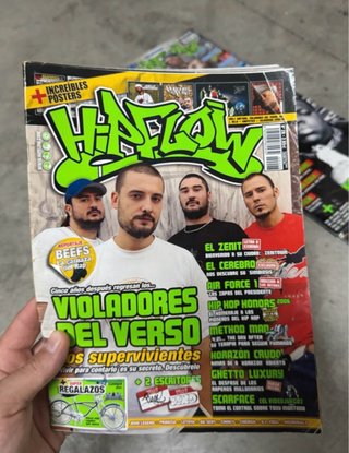 Colección revistas HipFlow Rap hip hop nation