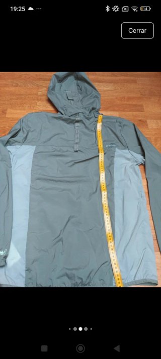 Chaqueta Quiksilver gris/verde