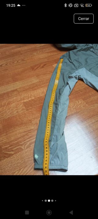 Chaqueta Quiksilver gris/verde