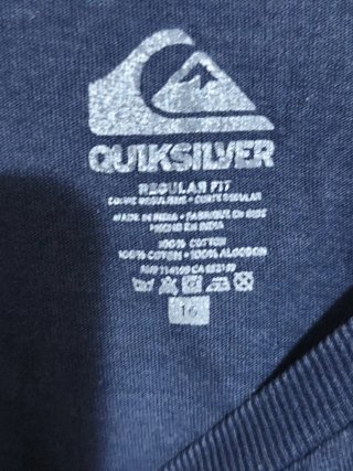 Camiseta Quiksilver niño azul