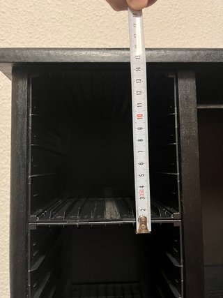 Mueble Estantería Negro para CDs