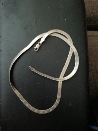 Cadena de plata fina