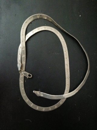 Cadena de plata fina