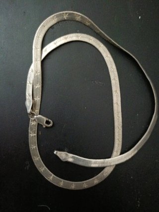 Cadena de plata fina