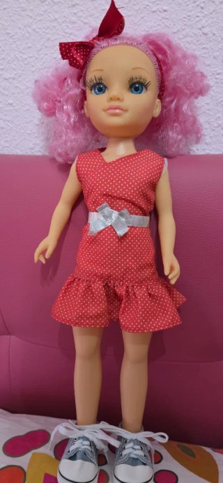 Nancy New Curly Power rosa