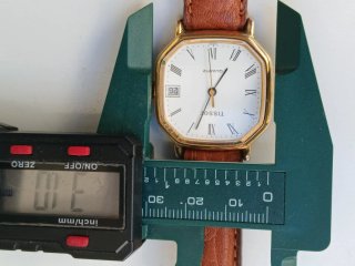 Tissot Cuarzo Esfera Blanca Correa Marrón