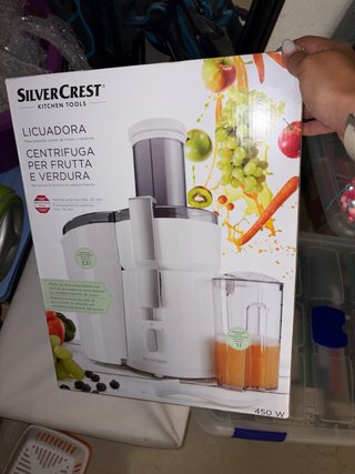 Licuadora Silver Crest Centrifuga Frutas Verdura