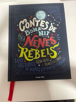 Libro Contes de bona nit per a nenes rebels