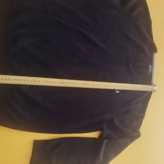 Jersey Fred Perry Pico Negro Merino y Algodón XXL