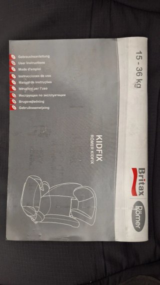 Silla coche Britax Romer ISOFIX 15-36 kg