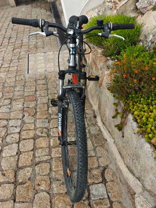 Bicicleta Btwin Paseo/BTT Gris