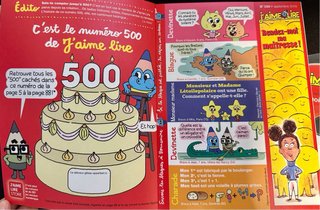 49 revistas J’aime Lire (2016-2020) + CDs francés