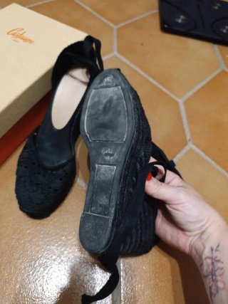 Alpargatas de cuña de Castañer