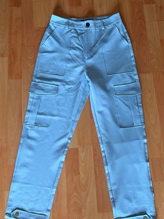 Pantalones Cargo Azul Bebé