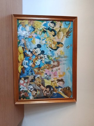 Cuadro Disneyland Personajes Disney