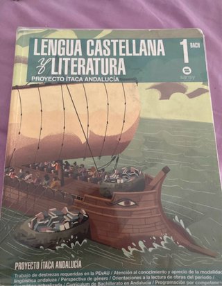 Lengua castellana y literatura, 1 BACH.