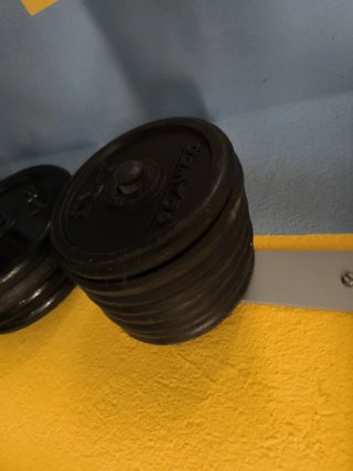 Discos de pesas 2 kg