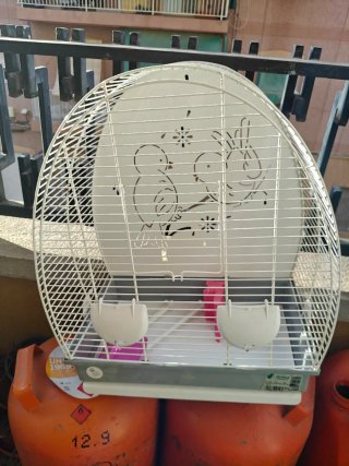Jaula para pájaros, ninfa o cotorras