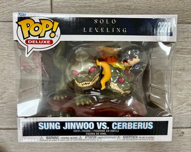 Funko Pop! Deluxe Solo Leveling Sung Jinwoo vs. Ce