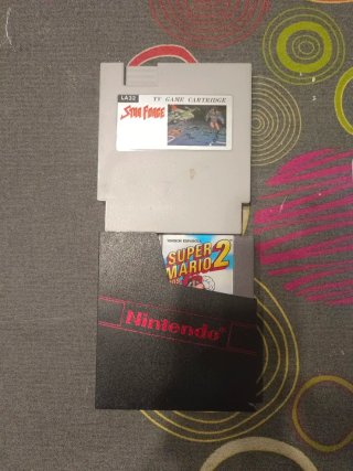 Juegos Retro NES: Star Force y Super Mario 2