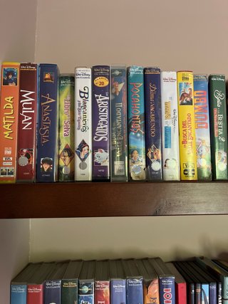Lote Películas Disney VHS Clásicos