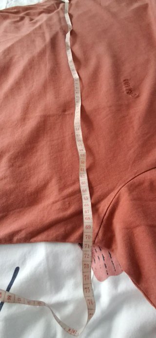 Camiseta Levi's Vintage Fit XXL Naranja Nueva